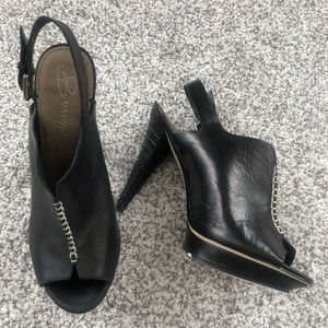 NEW B Makowsky platform heels size 6.5